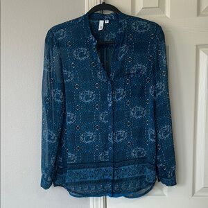 KUT from the Kloth Chiffon Blouse